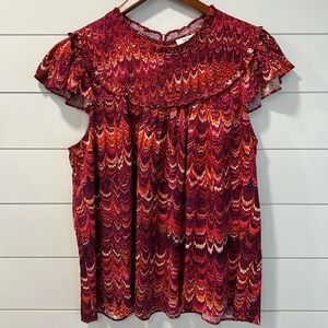 NWT Rose+Olive Top. 1057.